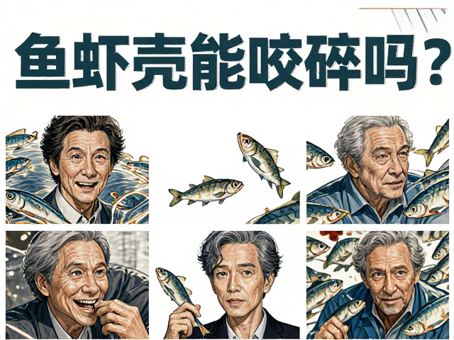 鱼虾壳能咬碎吗?老年期少吃高蛋白,小型鱼类更安全