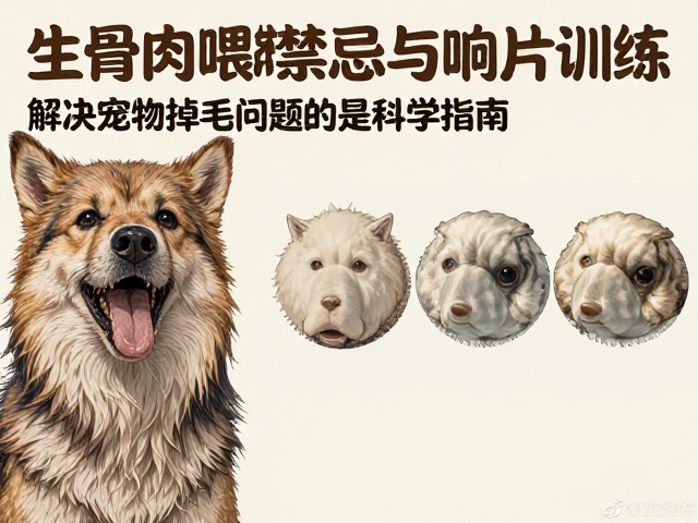生骨肉喂养禁忌与响片训练,解决宠物掉毛问题的科学指南