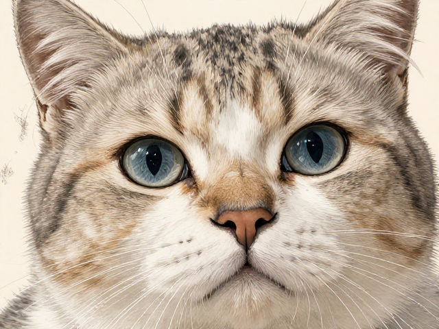 猫咪掉毛严重?检查眼睛清澈度,肌肉结实才健康