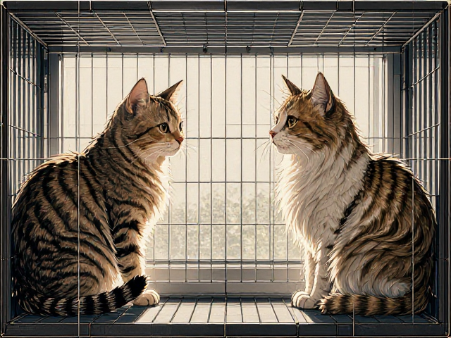 猫咪笼内适应指南,如何打造安全窗台并减少掉毛烦恼