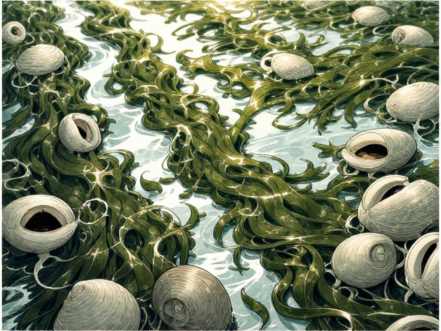 丝状藻类对移动食物反应迟钝？揭秘可咬碎贝壳甲壳的生物习性