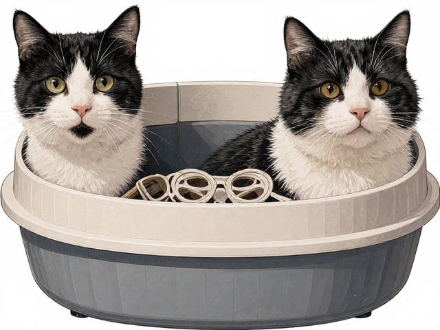 奶牛猫掉毛吗?猫砂盆怎么选与摆放,避坑指南