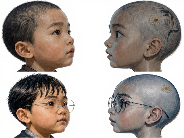 如何通过头部特征和尾部占体长10%-15%精准识别幼体?