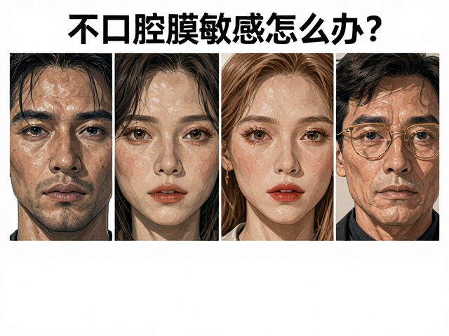 口腔黏膜敏感怎么办?不同亚种颜色深浅解析与护理