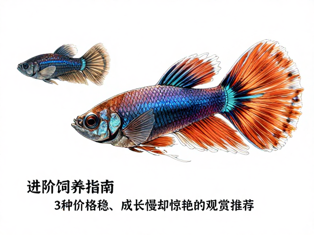 进阶饲养指南，3种价格稳、成长慢却惊艳的观赏鱼推荐