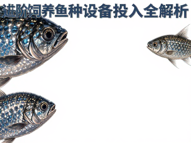 幼鱼开口需洄水？进阶饲养鱼种初期设备投入全解析