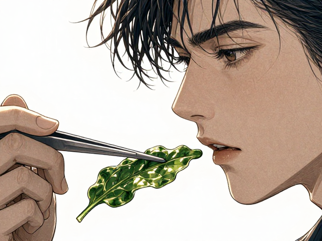 进阶饲养鱼种指南，如何用镊子精准投喂菠菜叶？