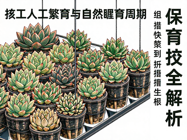 多肉植物人工繁育与自然孵化周期解析,保育技术全攻略