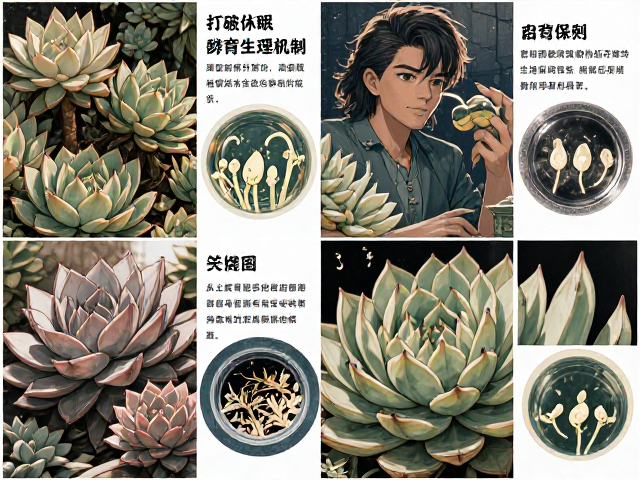 多肉植物人工繁育与自然孵化周期解析,保育技术全攻略