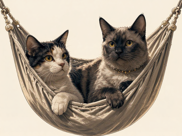 吊床猫窝怎么选?专用猫粮喂养下,高性价比耐用猫窝推荐