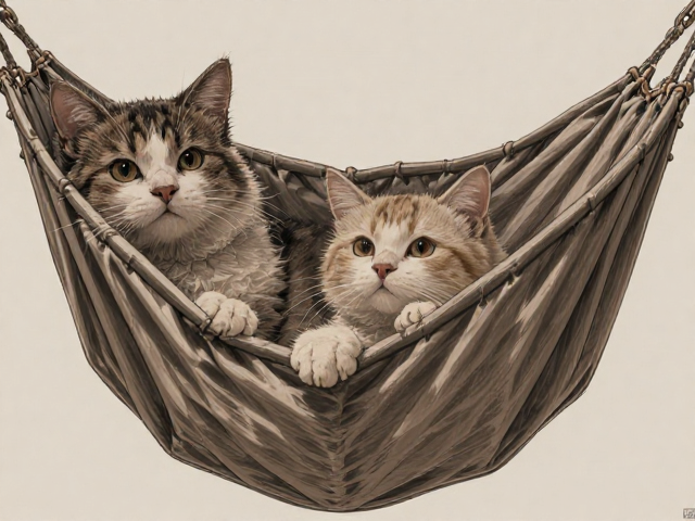 吊床猫窝怎么选?专用猫粮喂养下,高性价比耐用猫窝推荐