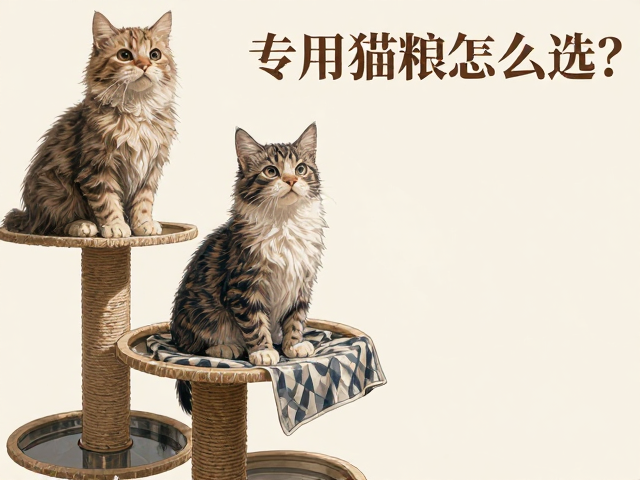 专用猫粮怎么选？搭配猫跳台与吸水毛巾，打造猫咪健康舒适生活