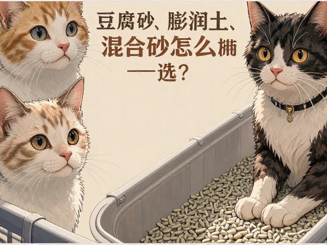 2024国产性价比猫粮猫砂推荐,豆腐砂、膨润土、混合砂怎么选?