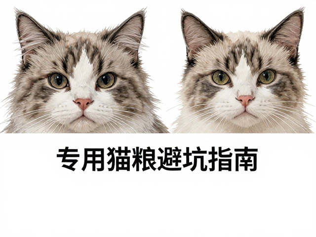 根据猫咪体重选主食湿粮罐头,专用猫粮避坑指南