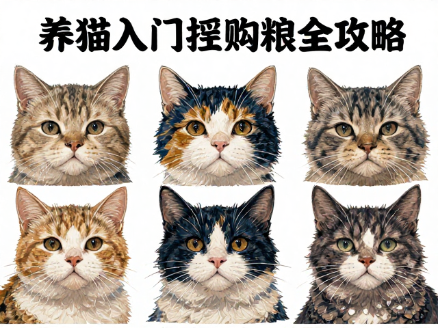 新手养猫入门,按健康状况选购专用猫粮全攻略