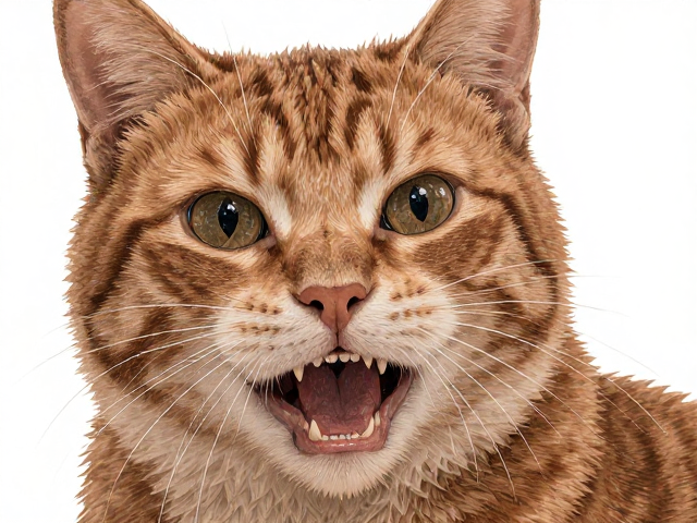 红色虎斑猫掉毛严重?牙齿护理攻略,告别口臭牙石