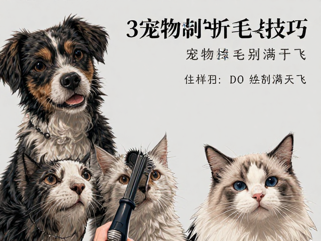 宠物掉毛严重?3个去浮毛技巧,毛发梳理告别满天飞