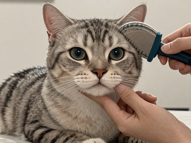 肠胃敏感猫咪掉毛严重？每日梳毛防打结，守护敏感肠胃