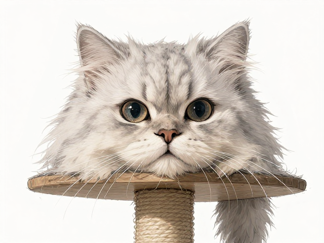 金吉猫掉毛严重?必备猫爬架,眼部清洁攻略,养宠不踩坑