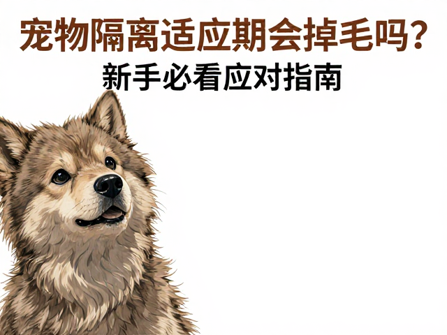 宠物隔离适应期会掉毛吗？新手必看应对指南