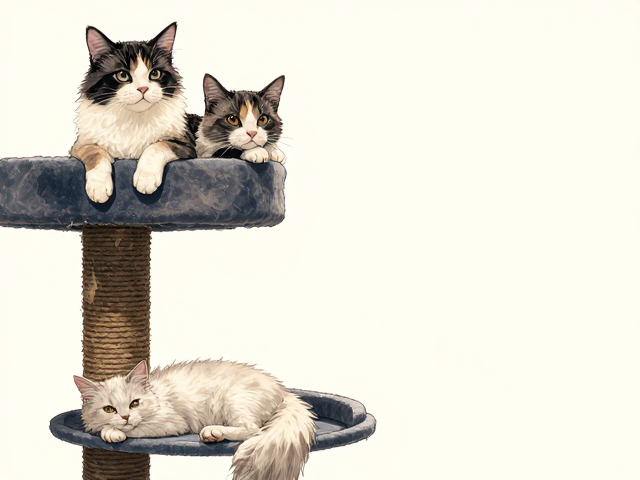 猫爬架必备!解决猫咪掉毛烦恼,丰富环境更健康