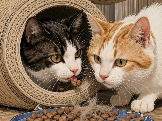 猫咪掉毛严重？备齐猫抓板猫树，喂点湿粮补水，毛发顺滑不炸毛