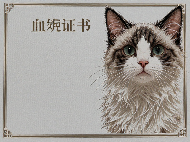 猫掉毛严重?核实血统证书避坑,揭秘猫咪与民俗的真相