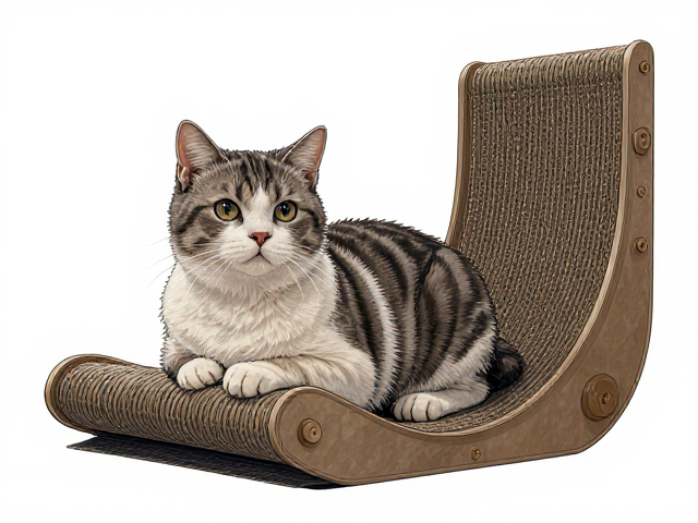 猫抓板怎么选?告别全屋掉毛,呵护敏感肌的爱猫