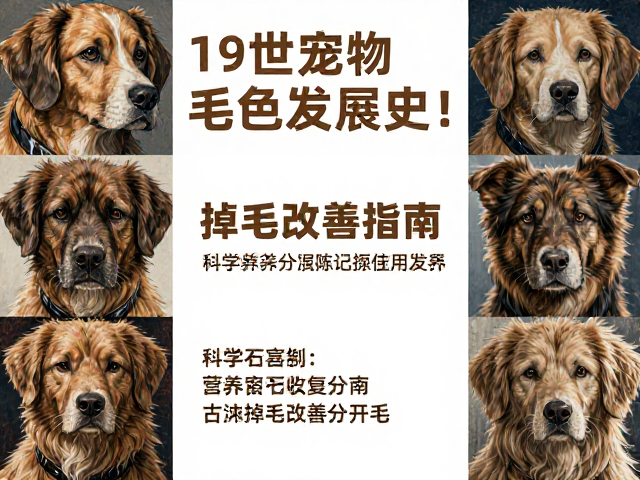 19世纪宠物毛色发展史,科学营养补充建议与掉毛改善指南
