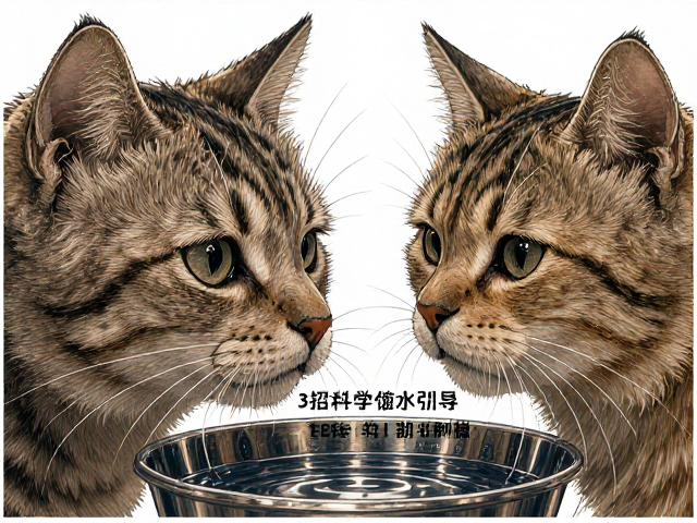 野生猫种掉毛严重？3招科学饮水引导，让爱宠健康少生病