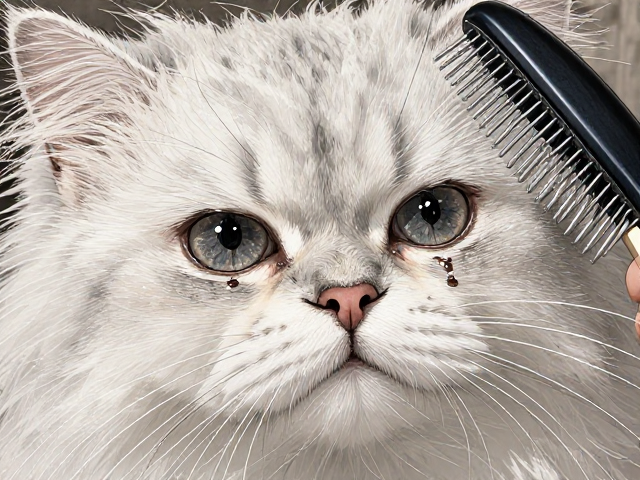 金吉猫掉毛怎么办?针梳排梳搭配眼部清洁,告别毛躁泪痕