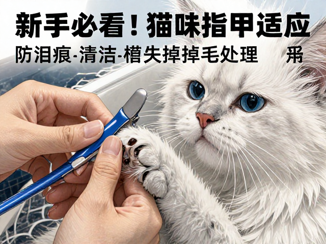 新手必看!猫咪剪指甲适应、防泪痕清洁与掉毛处理全攻略