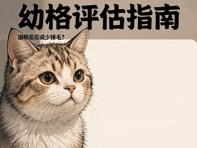 幼猫性格评估指南,专用猫粮能否减少掉毛?