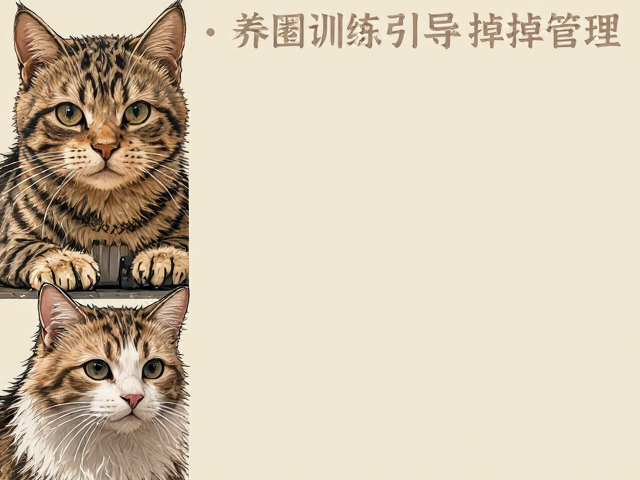 领养代替购买,新手养猫训练引导与掉毛管理全攻略