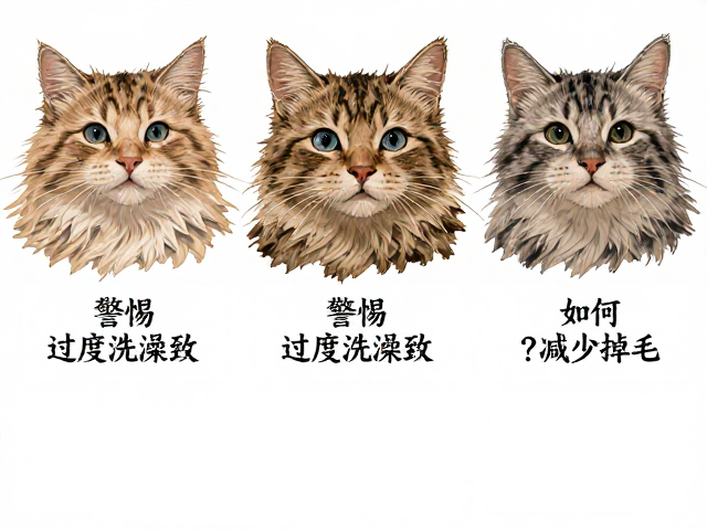 新手选猫指南,警惕过度洗澡致皮肤问题,如何减少掉毛?