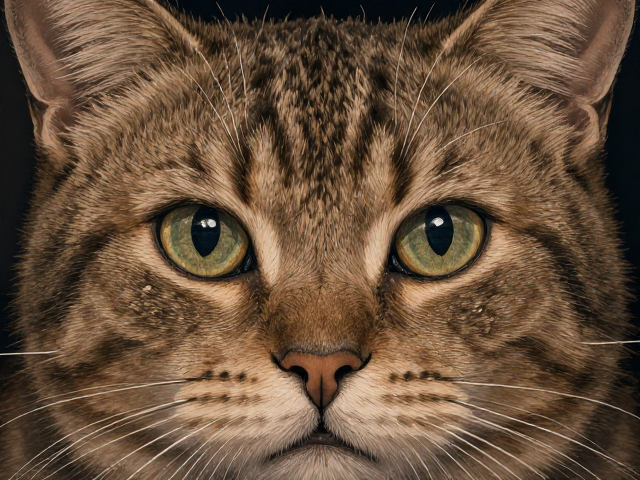棕色虎斑猫掉毛严重?每日梳理防打结攻略