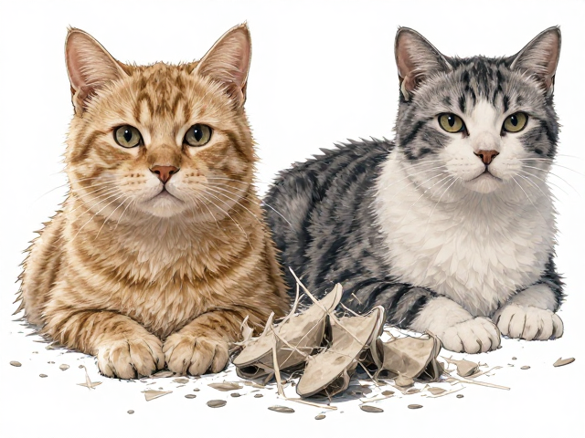 猫咪掉毛严重?选金/灰底毛品种,避开含镁高食物防尿石