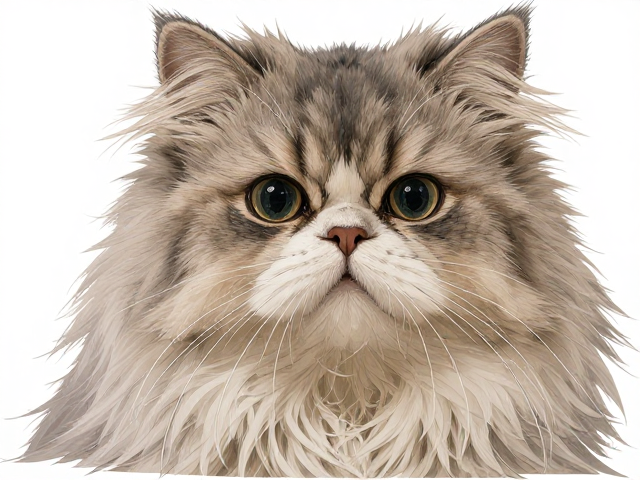 波斯猫改良后掉毛少吗？如何训练定点排泄