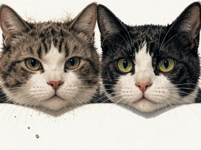 猫掉毛严重?奶牛脸爱躲藏?揭秘高冷奶牛猫性格与护理