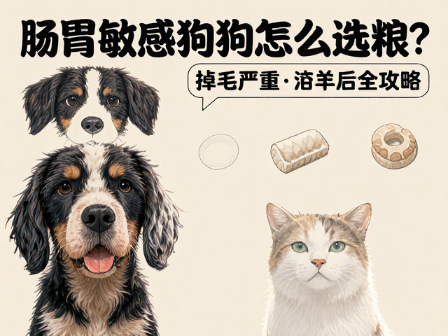 肠胃敏感狗狗怎么选粮？掉毛严重，疫苗后护理全攻略