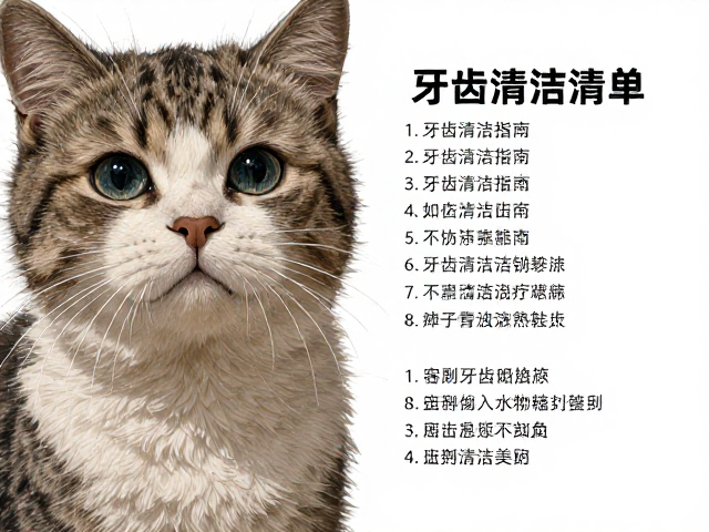 猫咪掉毛严重?必备用品清单,牙齿清洁指南,新手必看!
