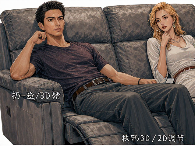 可躺沙发怎么选？扶手4D/3D/2D调节，软性材质，舒适躺平攻略