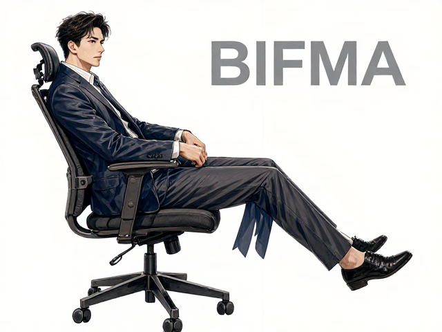 BIFMA认证办公椅,轮轨顺滑不卡顿,久坐舒适可躺