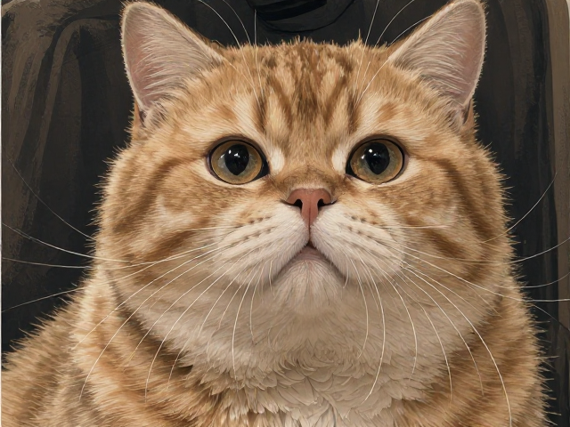 橘猫易胖体质难改?如何应对圆润大眼睛下的掉毛危机