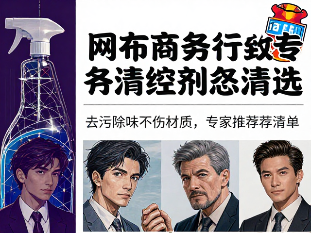 网布商务行政专用清洁剂怎么选？去污除味不伤材质，专家推荐清单