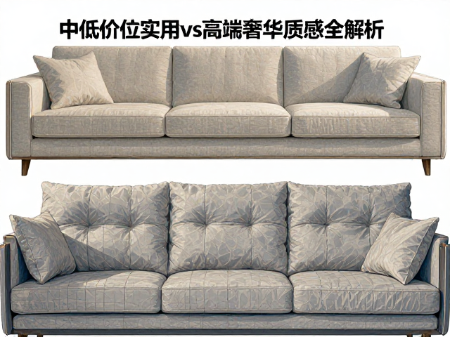 网布与布艺沙发怎么选?中低价位实用vs高端奢华质感全解析