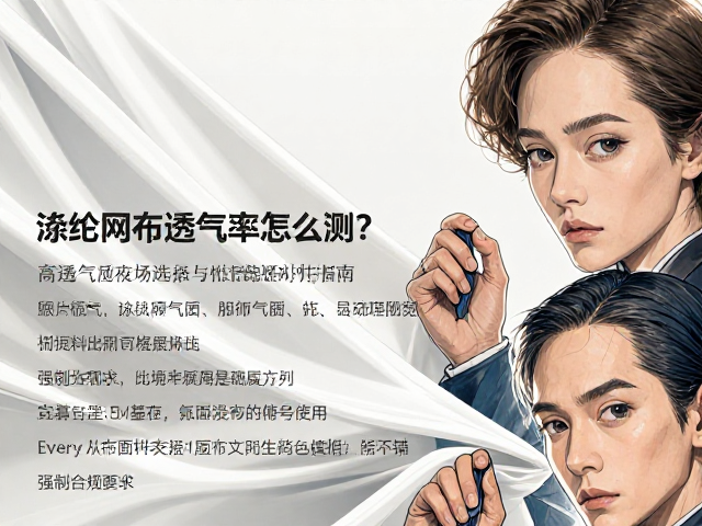 涤纶网布透气率怎么测?高透气面料选择与性能解析指南