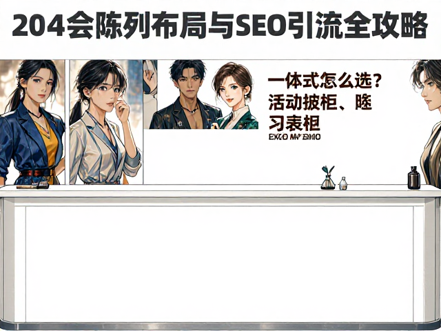 一体式副台与活动推柜怎么选?2024展会陈列布局与SEO引流全攻略