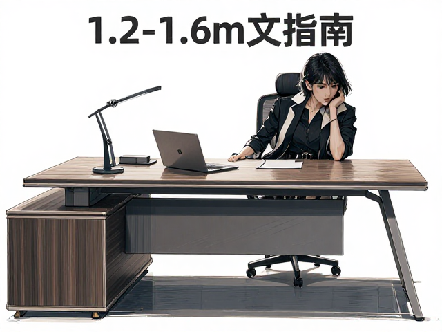 一体式老板桌单人位1.2-1.6m选购指南，高端大气办公首选