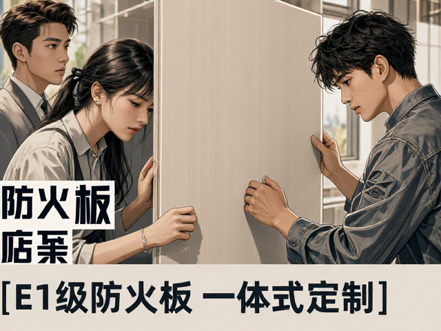 E1级防火板一体式定制，环保安全又耐用